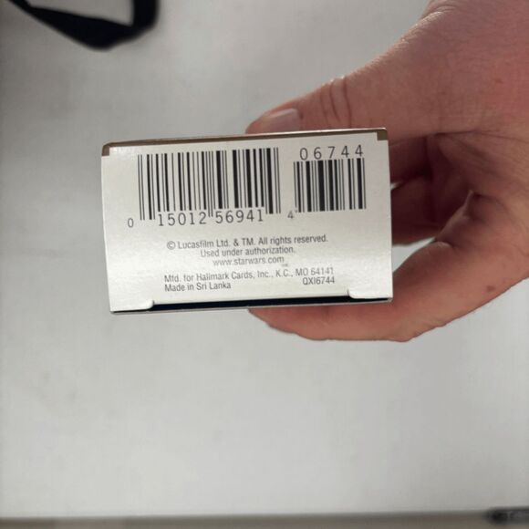 2000 HALLMARK MINIATURE 3 ORNAMENT SET STAR WARS EP. 1 JEDI COUNCIL MEMBERS YODA - Picture 4 of 6